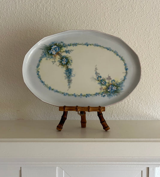 Austrian Hand Painted 12” Platter