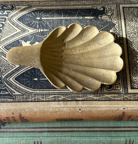 Brass Trinket Dish 4.5”